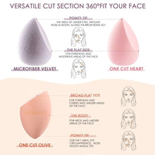 Load image into Gallery viewer, FOCALLURE Matchmax Makeup Blending Sponge Collection
