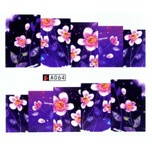 Load image into Gallery viewer, Nail Stickers Flower Nail Art