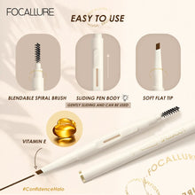 Load image into Gallery viewer, FOCALLURE Artist Series Ultra Fine Tip Triangular Eyebrow Pencil