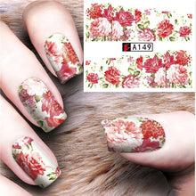 Load image into Gallery viewer, Nail Stickers Flower Nail Art