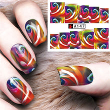 Load image into Gallery viewer, Nail Stickers Flower Nail Art
