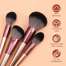 Load image into Gallery viewer, DUcare Fuji Mountain 12 in 1 Makeup Brushes Set