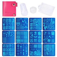 Load image into Gallery viewer, Nail Art Stamping Kit