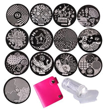 Load image into Gallery viewer, Nail Art Stamping Kit