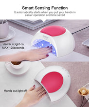 Load image into Gallery viewer, SUN2C UV LED Nail Lamp 48W