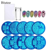 Load image into Gallery viewer, Nail Art Stamping Kit