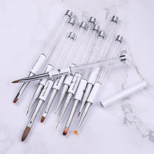 Load image into Gallery viewer, BORN PRETTY Nail Brush Series Pearl White