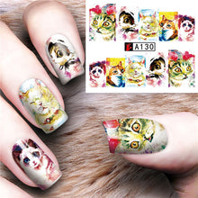 Load image into Gallery viewer, Nail Stickers Flower Nail Art