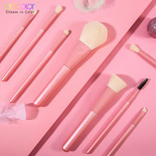 Load image into Gallery viewer, Docolor 8 Piece Face and Eye Makeup Brush Set