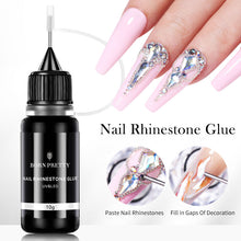 Load image into Gallery viewer, BORN PRETTY Adhesive Expert Clear Nail Rhinestone Glue & Decorations