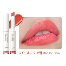 Load image into Gallery viewer, the saem jelly glow lip tint shade 01 mad for coral
