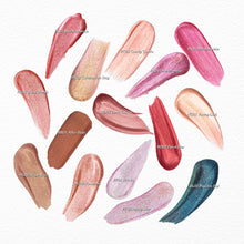 Load image into Gallery viewer, FOCALLURE Glam Metal Liquid Lipstick  shade swatches