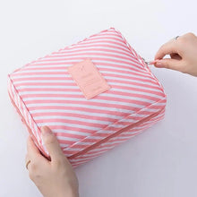 Load image into Gallery viewer, Barrel-Shaped Foldable Drawstrng Cosmetic Bag