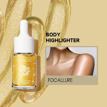 Load image into Gallery viewer, FOCALLURE Starfall Liquid Face & Body Highlighter