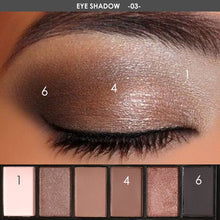 Load image into Gallery viewer, FOCALLURE Smokey Eyes Shimmer Eyeshadow Palette
