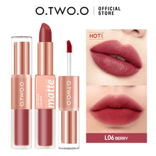 Load image into Gallery viewer, O.TWO.O 2-in-1 Lipstick & Matte Liquid Lipstick