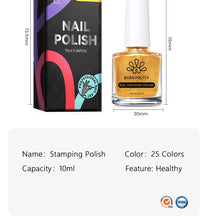 Load image into Gallery viewer, BORN PRETTY Nail Art Stamping Polish