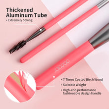 Load image into Gallery viewer, Docolor Neon Peach professional makeup brush set