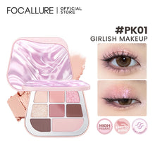 Load image into Gallery viewer, FOCALLURE 8 Pan Pressed Powder Eyeshadow Palette