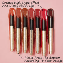 Load image into Gallery viewer, focallure sparkling gem lip gloss stick plumping dewy finish juicy glossy lip gloss lipstick