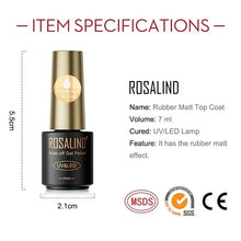 Load image into Gallery viewer, ROSALIND Matte Top Coat