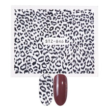 Load image into Gallery viewer, Leopard-themed Nail Stickers