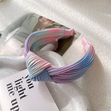 Load image into Gallery viewer, Gradient Rainbow Headband Lilac