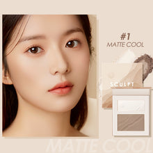 Load image into Gallery viewer, focallure sculpt contour and highlighter palette shade 1 matte cool