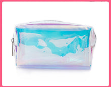 Load image into Gallery viewer, Leopard Print Multicoloured Clear Makeup Bag
