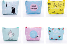 Load image into Gallery viewer, Cute Pastel Coloured Coin Purses