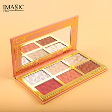 Load image into Gallery viewer, imagic highlight, blush and contour palette