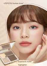 Load image into Gallery viewer, judydoll highlight and contour palette