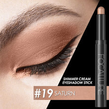 Load image into Gallery viewer, FOCALLURE Metallic Eyes Shimmer Cream Eyeshadow Stick