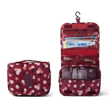 Load image into Gallery viewer, Premium Hanging Foldable Toiletry Bag
