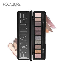 Load image into Gallery viewer, focallure 10 color nude eyeshadow palette