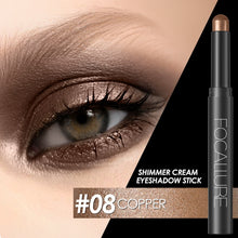 Load image into Gallery viewer, FOCALLURE Metallic Eyes Shimmer Cream Eyeshadow Stick