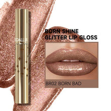 Load image into Gallery viewer, focallure born shine glitter lip gloss shade born bad