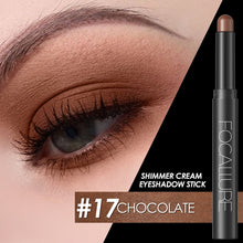 Load image into Gallery viewer, FOCALLURE Metallic Eyes Shimmer Cream Eyeshadow Stick