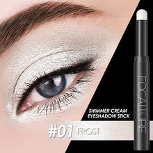 Load image into Gallery viewer, FOCALLURE Metallic Eyes Shimmer Cream Eyeshadow Stick