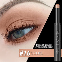 Load image into Gallery viewer, FOCALLURE Metallic Eyes Shimmer Cream Eyeshadow Stick