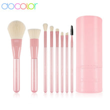 Load image into Gallery viewer, Docolor 8 Piece Face and Eye Makeup Brush Set