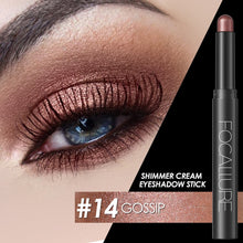 Load image into Gallery viewer, FOCALLURE Metallic Eyes Shimmer Cream Eyeshadow Stick