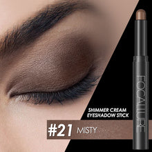 Load image into Gallery viewer, FOCALLURE Metallic Eyes Shimmer Cream Eyeshadow Stick