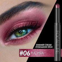 Load image into Gallery viewer, FOCALLURE Metallic Eyes Shimmer Cream Eyeshadow Stick
