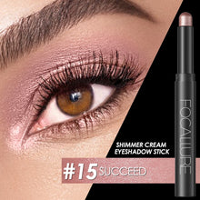 Load image into Gallery viewer, FOCALLURE Metallic Eyes Shimmer Cream Eyeshadow Stick
