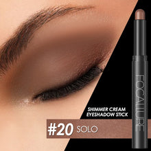 Load image into Gallery viewer, FOCALLURE Metallic Eyes Shimmer Cream Eyeshadow Stick