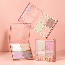 Load image into Gallery viewer, otwoo highlight and blush multiuse makeup palette quartet