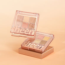Load image into Gallery viewer, O.TWO.O Sheen 9 Color Eyeshadow Palette