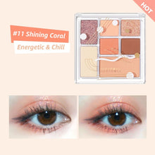 Load image into Gallery viewer,  judydoll play color all in one palette 11 shining coral