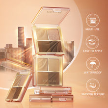 Load image into Gallery viewer,  focallure all in one multiuse eyebrow palette 4 colours
